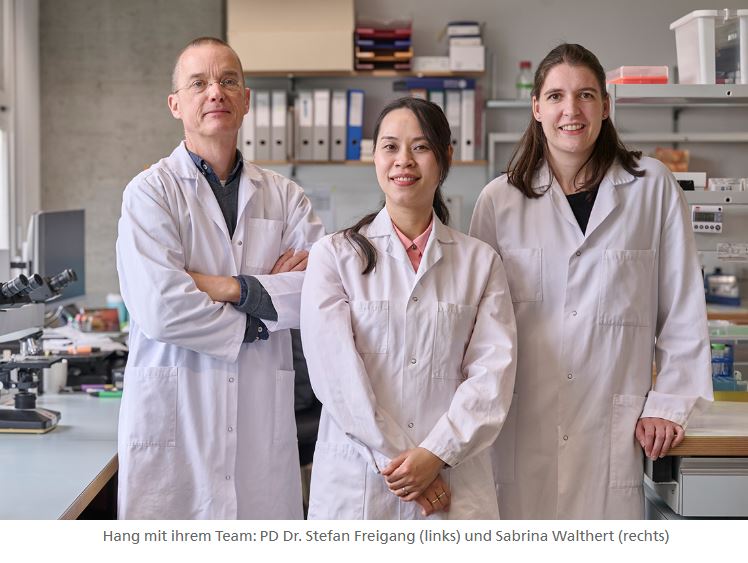 Picture of Hang Gander-Bui with her research team